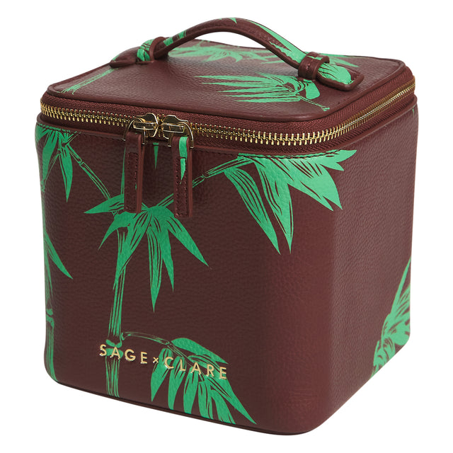 Aneta Small Vanity Case - Rosewood