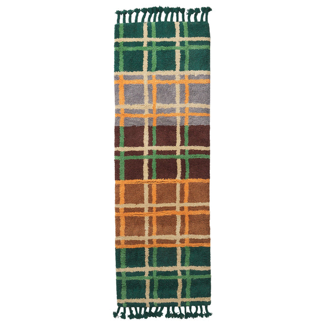 Karina Tufted Runner - Verdant 80 x 250 cm