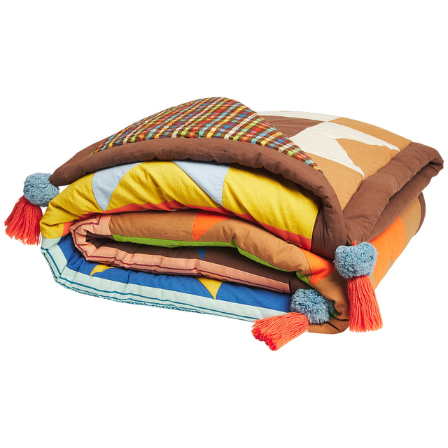Faye Patchwork Bedcover