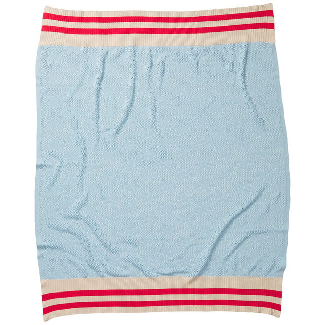 Tabitha Baby Blanket - Calcite Blue