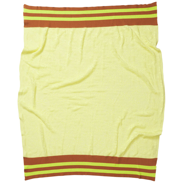 Tabitha Baby Blanket - Canary Yellow
