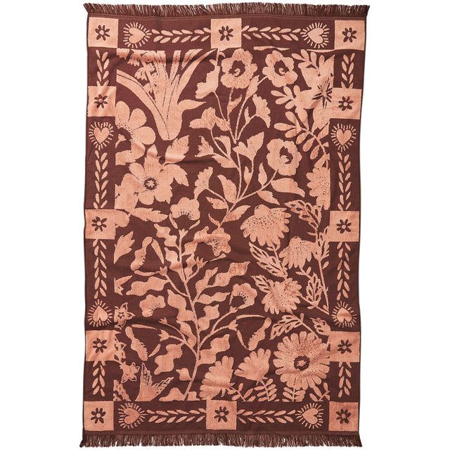 Indiana Bath Sheet - Carnelian