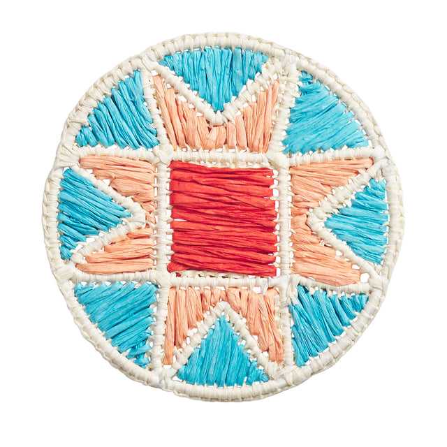 Harriet Coaster - Turquoise