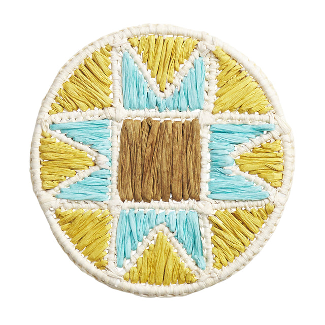 Harriet Coaster - Ochre