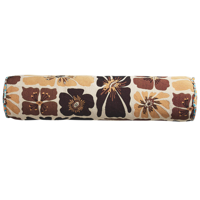 Jolene Jacquard Bolster Cushion Feather Insert