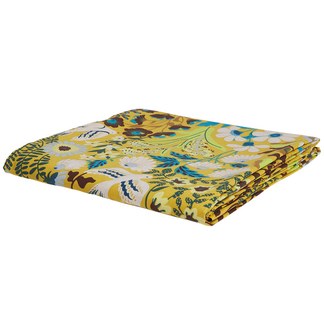 Sloane Cotton Sheets - Ochre Fitted Sheet / Cot