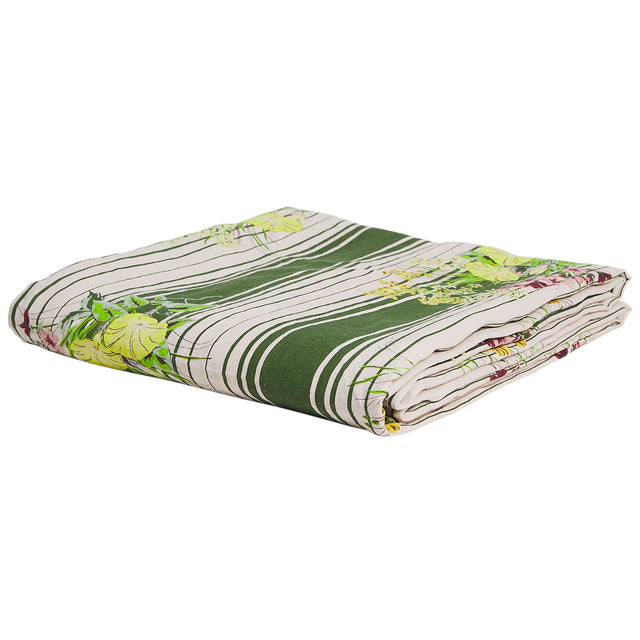 Dempsey Linen Sheets - Hunter Green Fitted Sheet / Queen