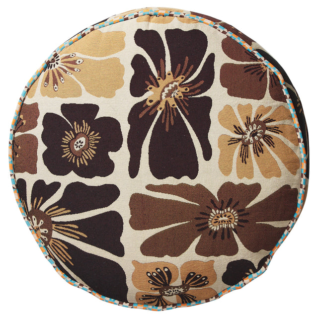 Jolene Jacquard Round Floor Cushion