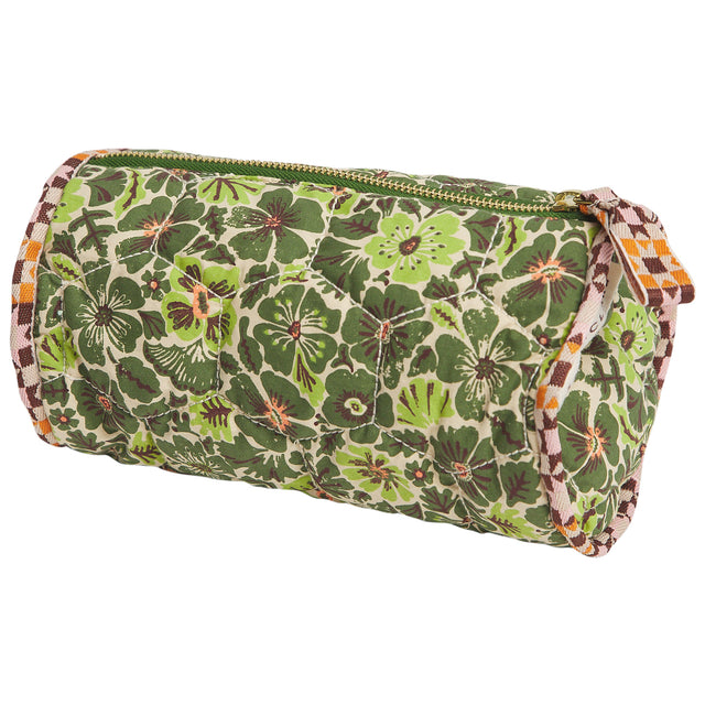 Magnolia Makeup Bag - Cactus Green