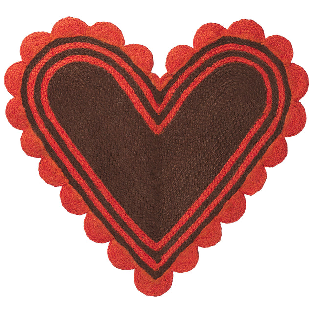 Mavis Jute Mat - Umber
