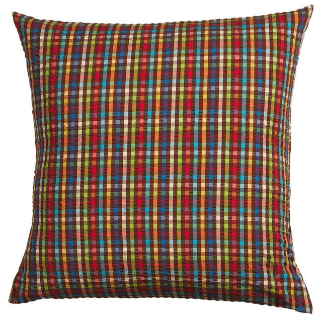 June Cotton Seersucker Euro Pillowcase Set