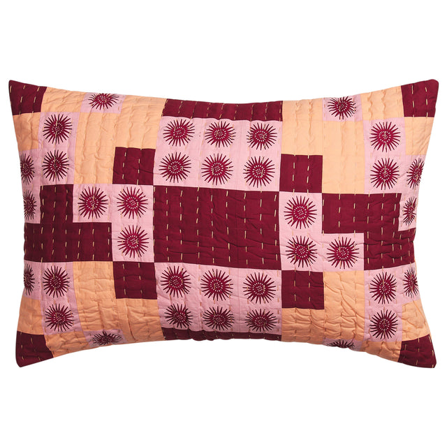 Abilene Patchwork Sham - Dahlia
