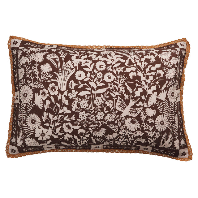 Indiana Linen Pillowcase Set - Umber Standard