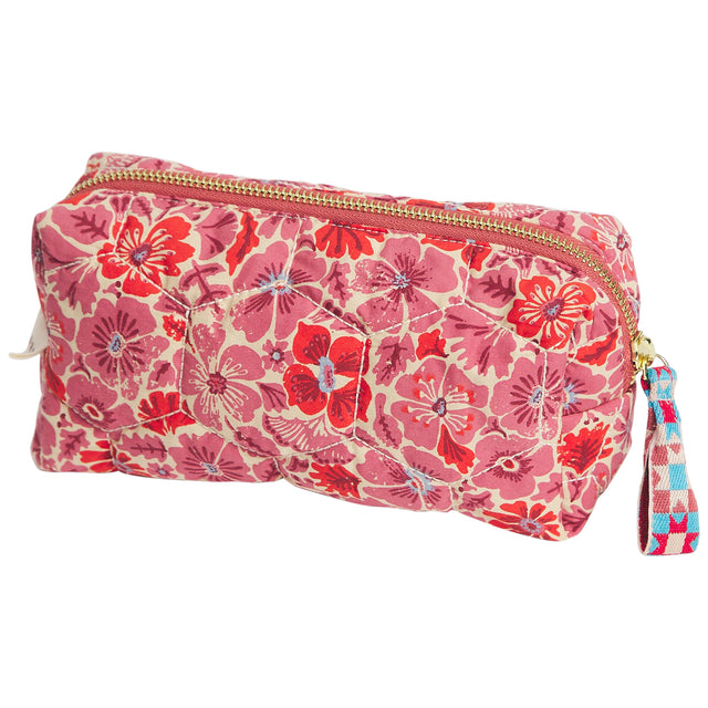 Magnolia Travel Pouch - Poppy