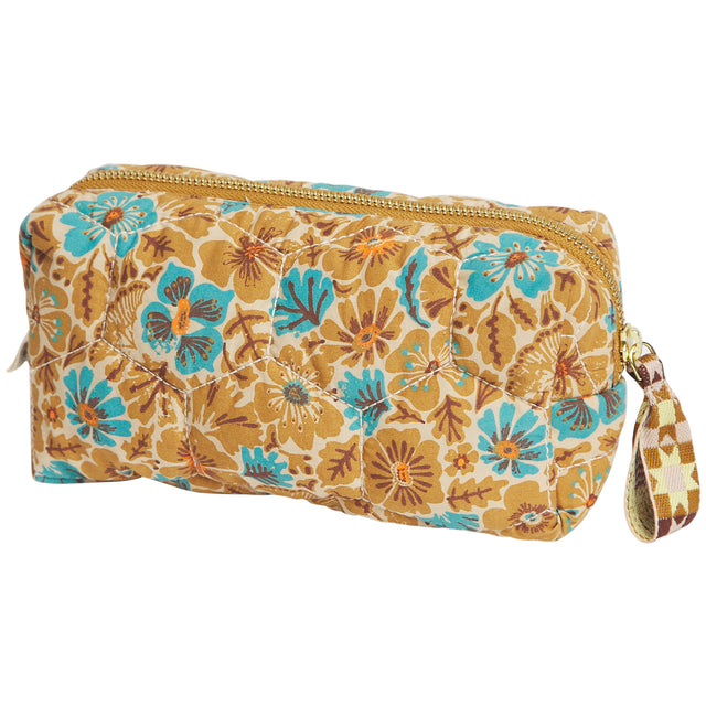 Magnolia Travel Pouch - Turquoise