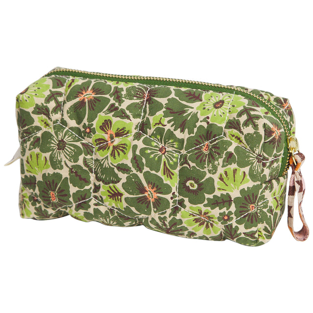 Magnolia Travel Pouch - Cactus Green