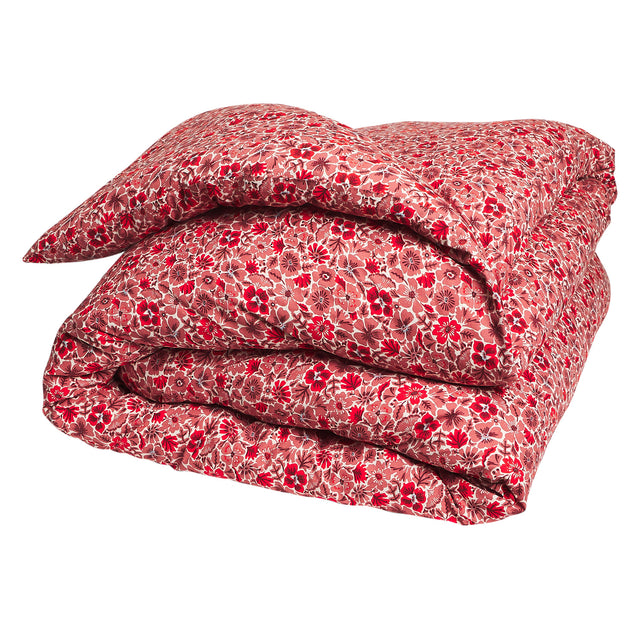 Magnolia Cotton Quilt Cover - Poppy Single