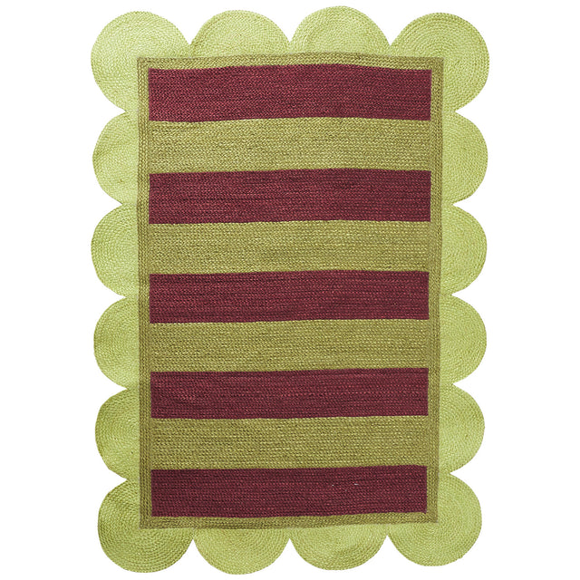 Neomi Jute Rug - Cactus Green 150 x 210 cm
