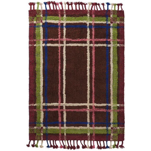 Raya Tufted Rug - Umber 150 x 210 cm