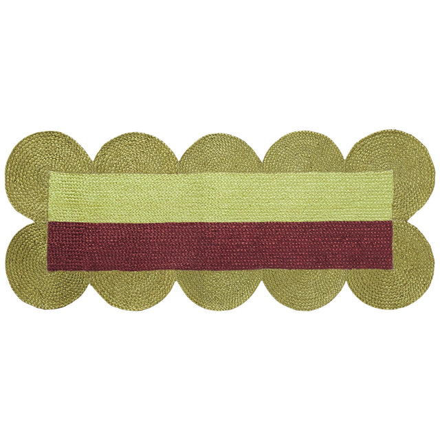 Neomi Jute Runner - Cactus Green
