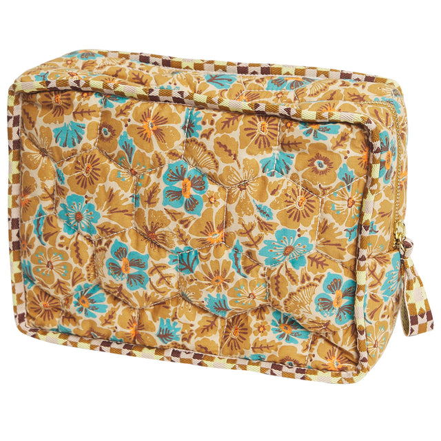Magnolia Vanity Bag - Turquoise