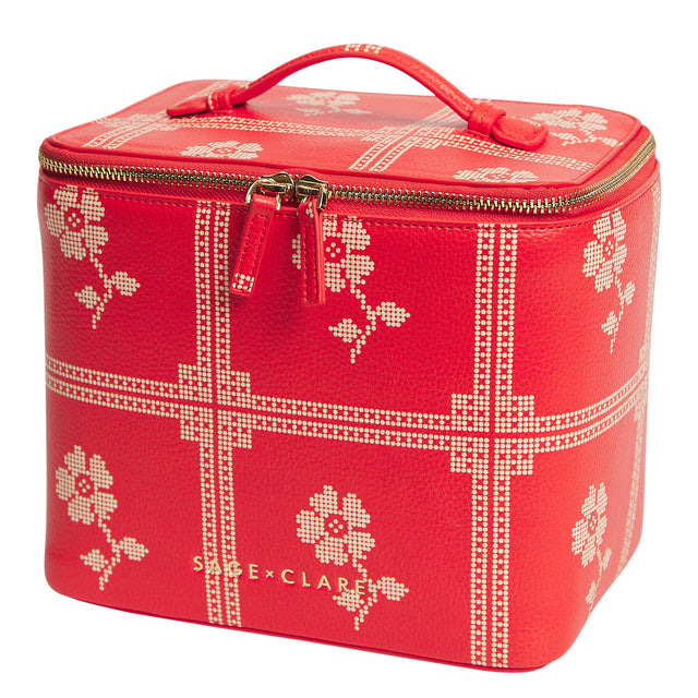 Bonny Medium Vanity Case - Poppy