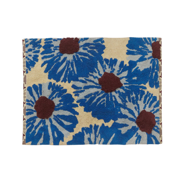 Isabella Bath Mat - Azure