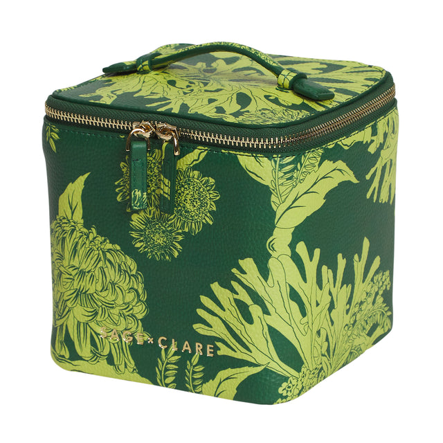 Delphine Small Vanity Case - Anise