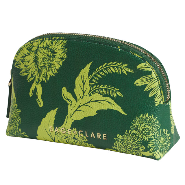 Delphine Cosmetic Pouch - Anise