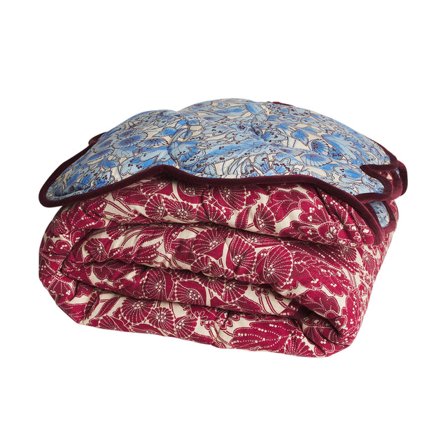 Lucia Scalloped Coverlet
