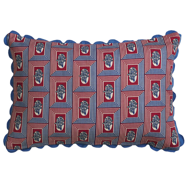 Antonella Cushion - Azure Feather Insert
