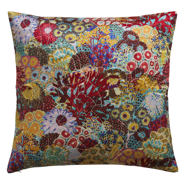 Cora Quilted Cushion - Pearl Feather Insert