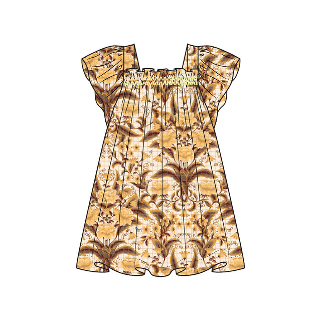 Clementine Kids Smock Dress 3
