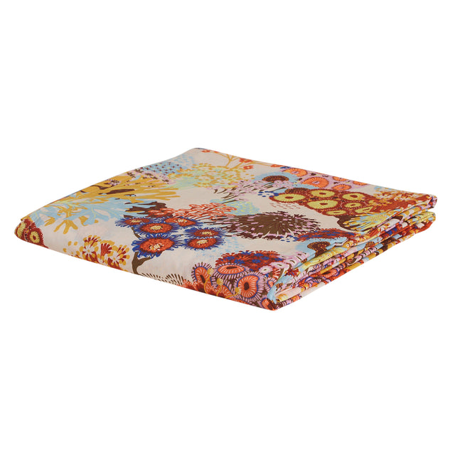 Cora Cotton Sheets - Pearl Fitted Sheet / Cot