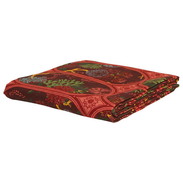 Naia Linen Sheets - Garnet Fitted Sheet / Double