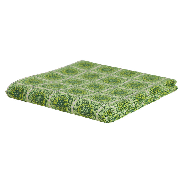 Gabriella Cotton Sheets - Key Lime Fitted Sheet / Queen