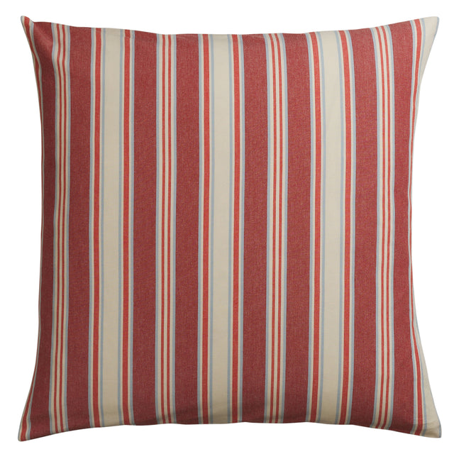 Selene Cotton Euro Pillowcase Set - Crimson