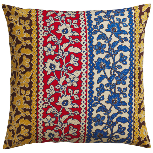 Thea Cotton Euro Pillowcase Set - Vermillion