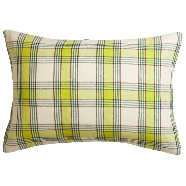 Isla Linen Pillowcase Set - Anise Standard