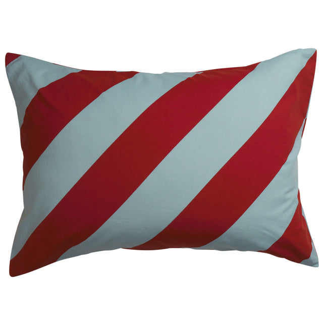 Clarice Cotton Pillowcase Set - Crimson Standard