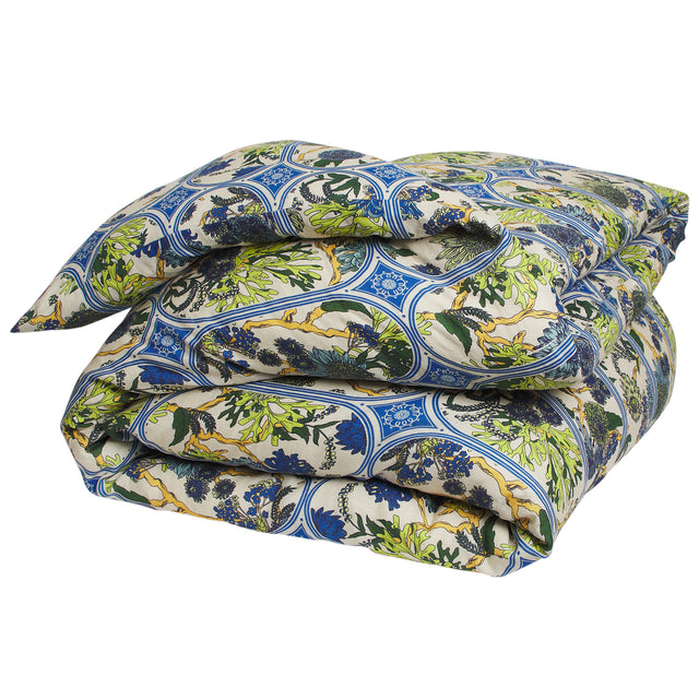 Naia Linen Quilt Cover - Pearl King Single/Double