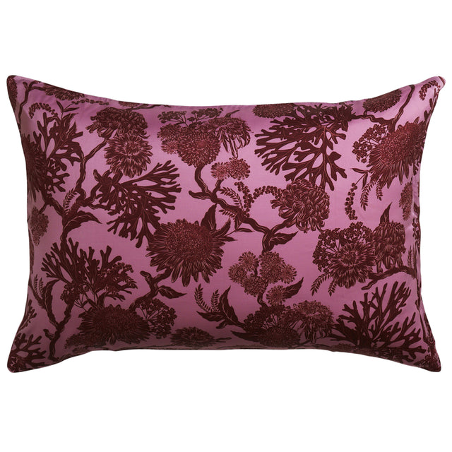 Delphine Silk Pillowcase Set - Orchid Standard