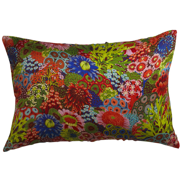 Coralie Silk Pillowcase Set - Garnet Standard