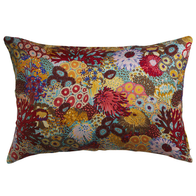 Coralie Silk Pillowcase Set - Cerulean Standard