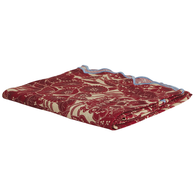 Lucia Table Cloth - Crimson