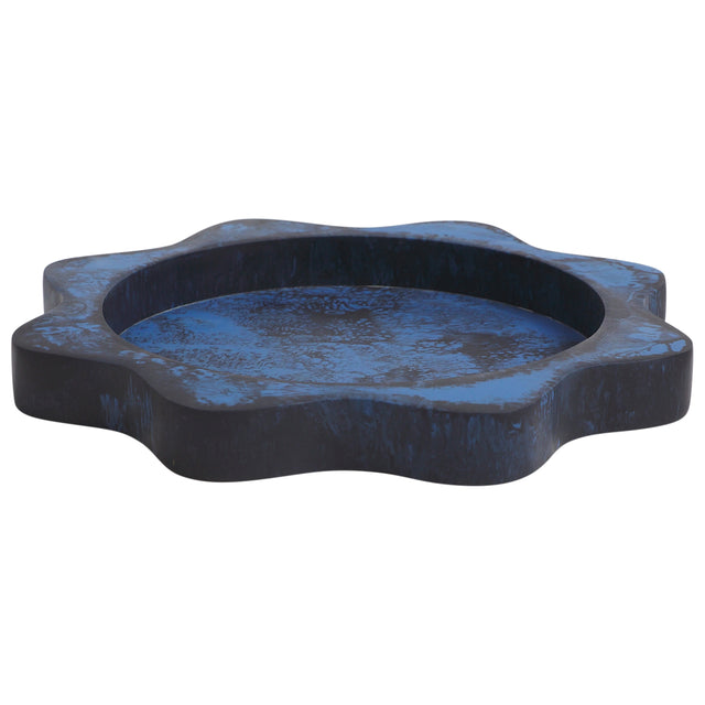Sophie Resin Plate - Azure