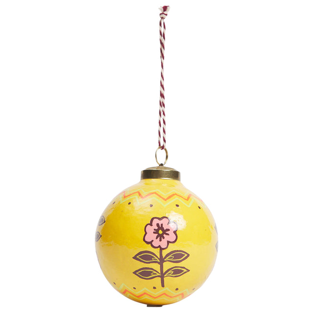 Winnie Bauble - Ochre