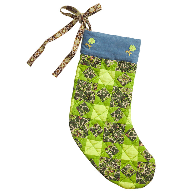 June Patchwork Stocking